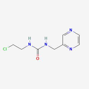 1-(2-Chloroethyl)-3-(2-pyrazinylmethyl)urea