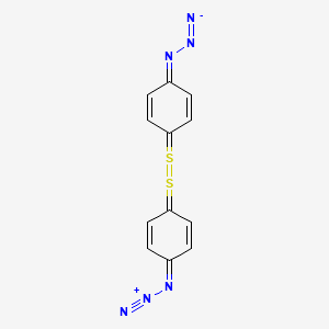 molecular formula C12H8N6S2 B1221350 4-Azidophenyl disulfide CAS No. 37434-06-3