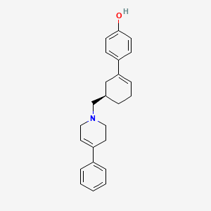 molecular formula C24H27NO B1221360 PD-147693 CAS No. 163239-24-5