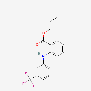 molecular formula C18H18F3NO2 B1221363 Ufenamate CAS No. 67330-25-0