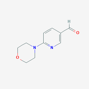 molecular formula C10H12N2O2 B122137 6-Morpholinonicotinaldehyde CAS No. 173282-60-5