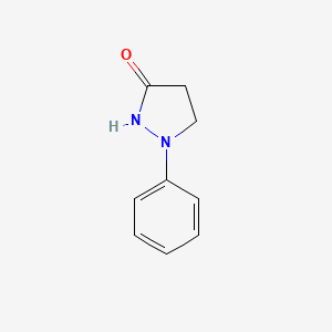 molecular formula C9H10N2O B1221376 Phenidone CAS No. 92-43-3