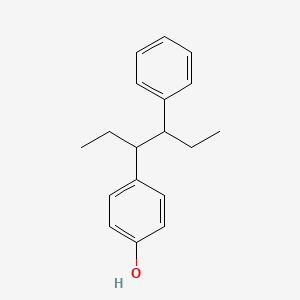 4-(1-Ethyl-2-phenylbutyl)phenol