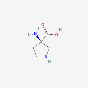 molecular formula C5H10N2O2 B1221384 Cucurbitine CAS No. 6807-92-7