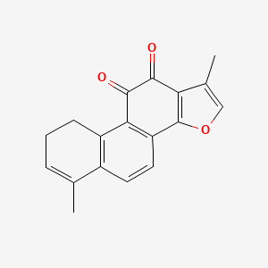 molecular formula C18H14O3 B1221413 1,2-Dihydrotanshinquinone CAS No. 77769-21-2