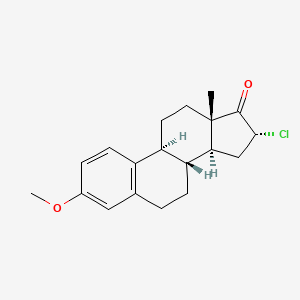 molecular formula C19H23ClO2 B1221414 Clomestrone CAS No. 4091-75-2