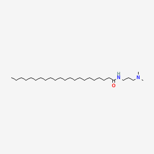 molecular formula C27H56N2O B1221419 Behenamidopropyl dimethylamine CAS No. 60270-33-9
