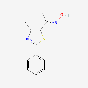 1-(4-Methyl-2-phenyl-5-thiazolyl)ethanone oxime