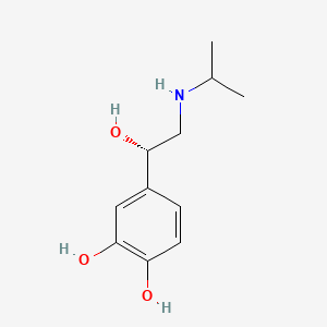 molecular formula C11H17NO3 B1221452 (+)-Isoproterenol CAS No. 2964-04-7