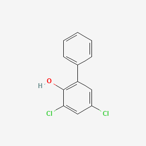 molecular formula C12H8Cl2O B1221455 2,4-Dichloro-6-phenylphenol CAS No. 5335-24-0
