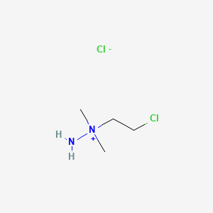 1-(2-Chloroethyl)-1,1-dimethylhydrazinium chloride