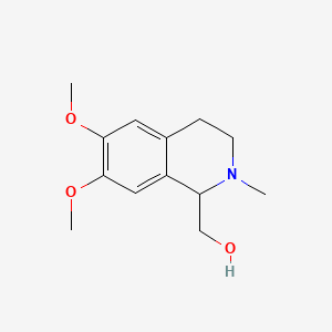 molecular formula C13H19NO3 B1221478 N-Methylcalycotomine 