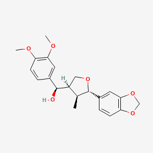 molecular formula C21H24O6 B1221488 Magnostellin C CAS No. 101205-03-2