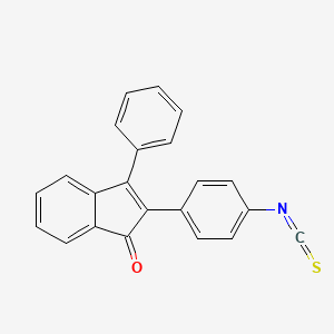 2-4-Isothiocyanophenyl-3-phenylindone