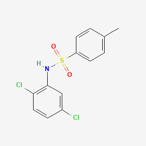 molecular formula C13H11Cl2NO2S B12214940 n-(2,5-Dichlorophenyl)-4-methylbenzenesulfonamide CAS No. 62789-51-9