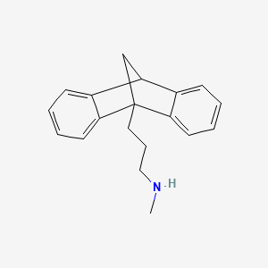 N-methyl-3-(1-tetracyclo[6.6.1.02,7.09,14]pentadeca-2,4,6,9,11,13-hexaenyl)propan-1-amine