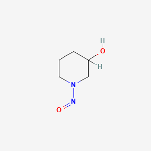 molecular formula C5H10N2O2 B1221510 N-Nitroso-3-hydroxypiperidine CAS No. 55556-85-9