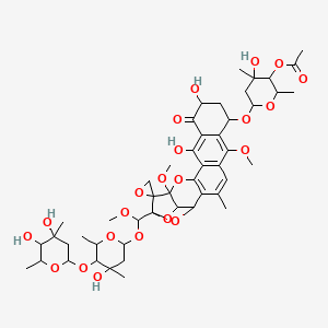 molecular formula C48H64O22 B1221529 LL-D49194alpha1 CAS No. 99755-38-1