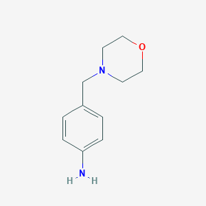 molecular formula C11H16N2O B122153 4-(Morpholinomethyl)aniline CAS No. 51013-67-3