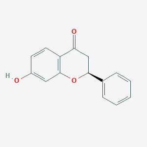 molecular formula C15H12O3 B1221543 (2S)-7-hydroxyflavanone CAS No. 2545-13-3