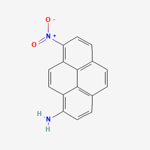 molecular formula C16H10N2O2 B1221553 1-Amino-8-nitropyrene CAS No. 30269-02-4