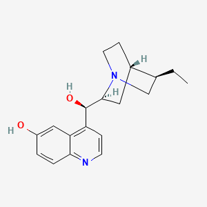 molecular formula C19H24N2O2 B1221556 6'-Hydroxydihydrocinchonidine CAS No. 5962-19-6