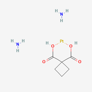 molecular formula C6H14N2O4Pt B1221564 carboplatin 