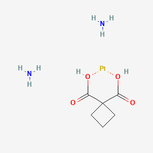 molecular formula C6H14N2O4Pt B1221564 卡铂 