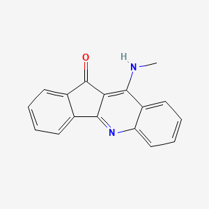 molecular formula C17H12N2O B1221570 10-(Methylamino)-11H-indeno(1,2-b)quinolin-11-one CAS No. 79522-53-5