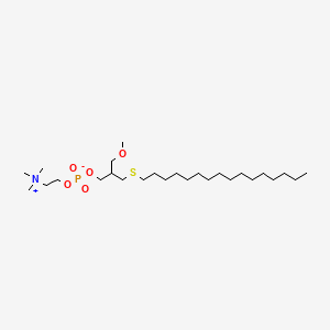 molecular formula C26H56NO5PS B1221571 Ilmofosine CAS No. 83519-04-4