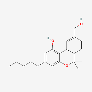 molecular formula C21H30O3 B1221584 11-羟基-THC CAS No. 26108-40-7