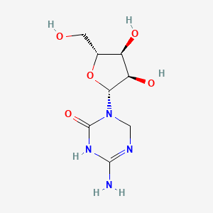 molecular formula C8H14N4O5 B1221591 5,6-Dihydro-5-azacytidine CAS No. 62488-57-7