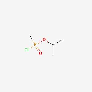 molecular formula C4H10ClO2P B1221596 Chlorosarin CAS No. 1445-76-7