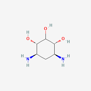 molecular formula C6H14N2O3 B1221613 2-Deoxystreptamine CAS No. 2037-48-1