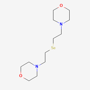 Morpholine, 4,4'-(selenodi-2,1-ethanediyl)bis-