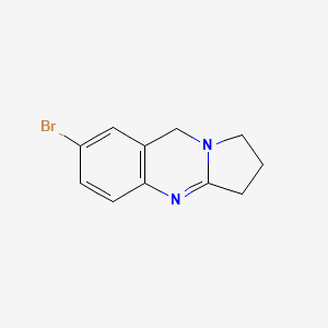 7-Bromo-1,2,3,9-tetrahydropyrrolo[2,1-b]quinazoline