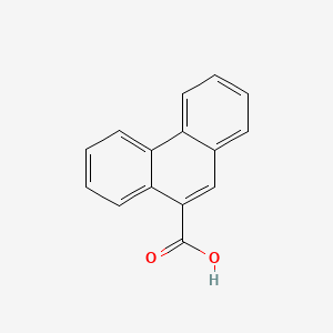 molecular formula C15H10O2 B1221669 9-Phenanthrenecarboxylic acid CAS No. 837-45-6