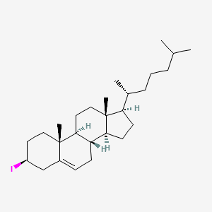 molecular formula C27H45I B1221673 Cholesteryl iodide CAS No. 2930-80-5
