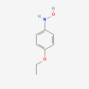 molecular formula C8H11NO2 B1221677 N-Hydroxyphenetidine CAS No. 38246-95-6