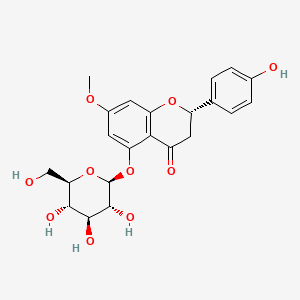 molecular formula C22H24O10 B1221691 Sakuranin CAS No. 529-39-5