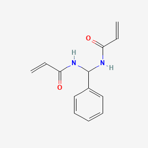 molecular formula C13H14N2O2 B12217205 N,N'-(phenylmethanediyl)bisprop-2-enamide CAS No. 6362-83-0