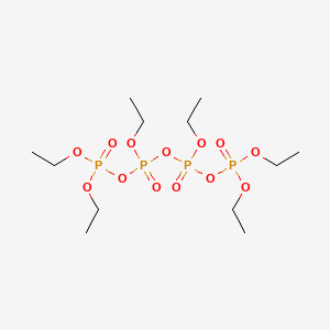 molecular formula C12H30O13P4 B1221723 六乙基四磷酸酯 CAS No. 757-58-4