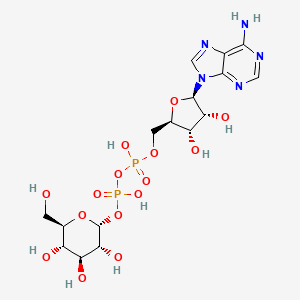 molecular formula C16H25N5O15P2 B1221725 ADP-glucose CAS No. 2140-58-1