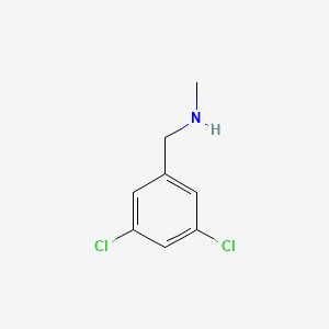 molecular formula C8H9Cl2N B1221762 N-Methyl-3,5-dichlorobenzylamine CAS No. 90390-21-9