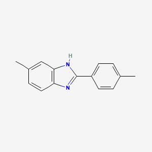 5-Methyl-2-(4-methylphenyl)-1h-benzimidazole