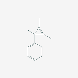 (1,2,3-Trimethyl-2-cyclopropen-1-yl)benzene