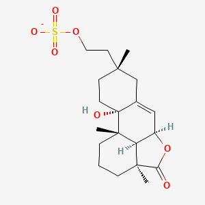 molecular formula C20H30O7S B1221790 Hymatoxin A CAS No. 109621-33-2