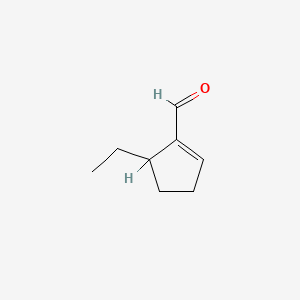 5-Ethylcyclopentene-1-carbaldehyde