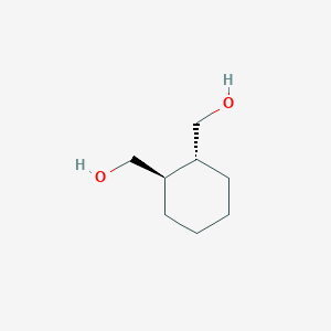 molecular formula C8H16O2 B122182 (1R,2R)-1,2-Cyclohexanedimethanol CAS No. 65376-05-8