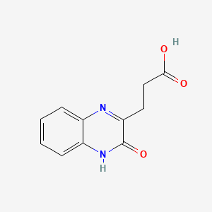 3-(3-Oxo-3,4-dihydro-quinoxalin-2-yl)-propionic acid